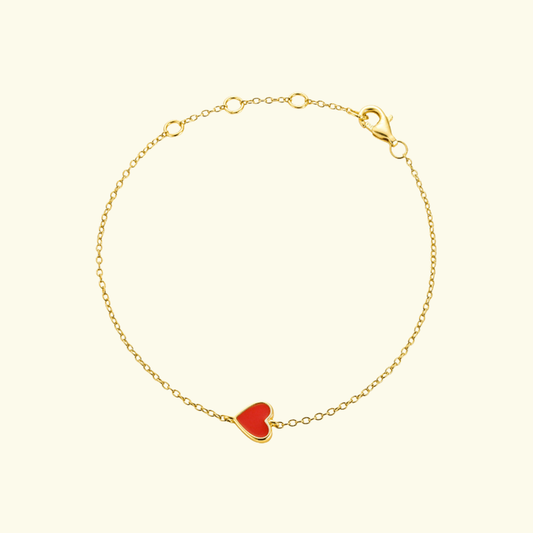 RED HEART BRACELET