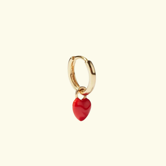 LITTLE RED HEART HOOP