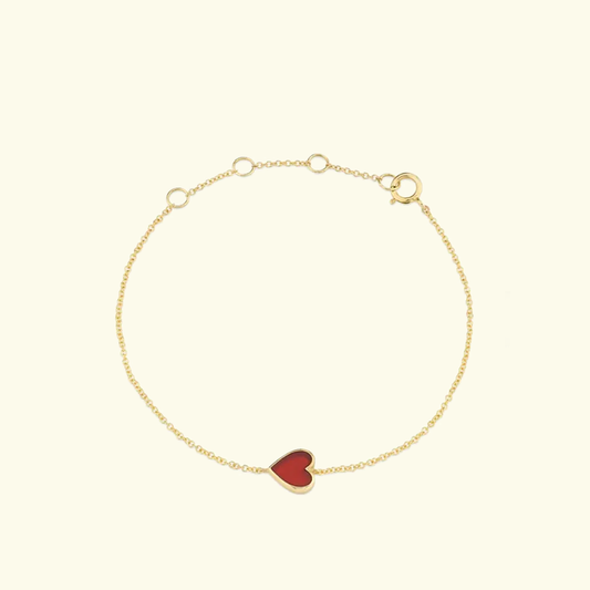 RED HEART BRACELET